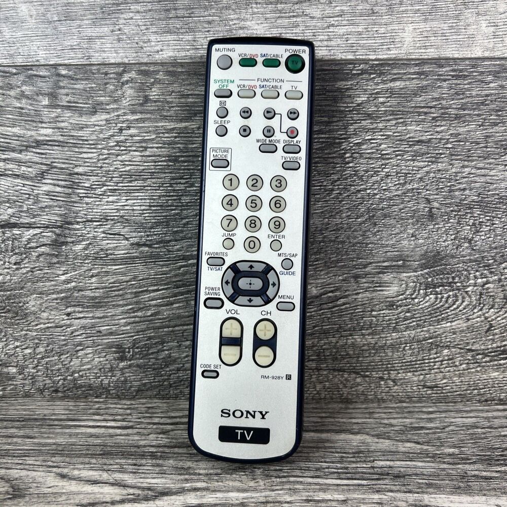 Original SONY RM-928Y TV Remote Control KE32TS2U KLV23HR1 KE42TS2U Genuine OEM